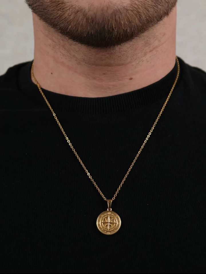 COMPASS PENDANT | SILVER