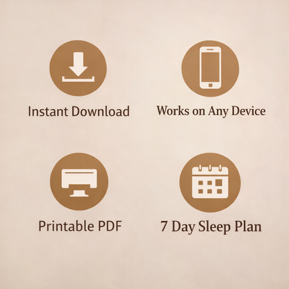 Sleep Reset Blueprint - Reset your sleep in 7 nights