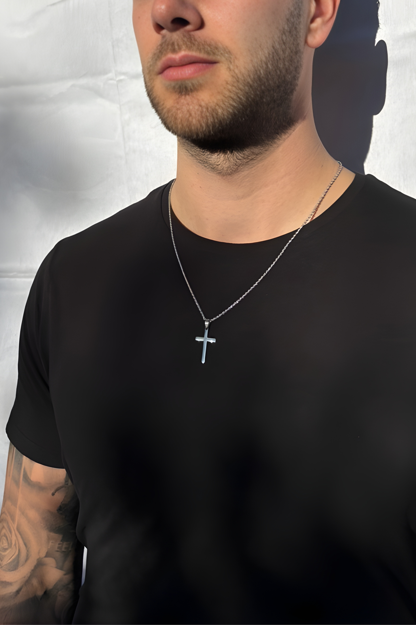 MILANO CROSS NECKLACE | GOLD