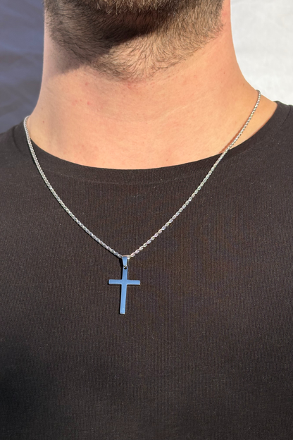 MILANO CROSS NECKLACE | GOLD