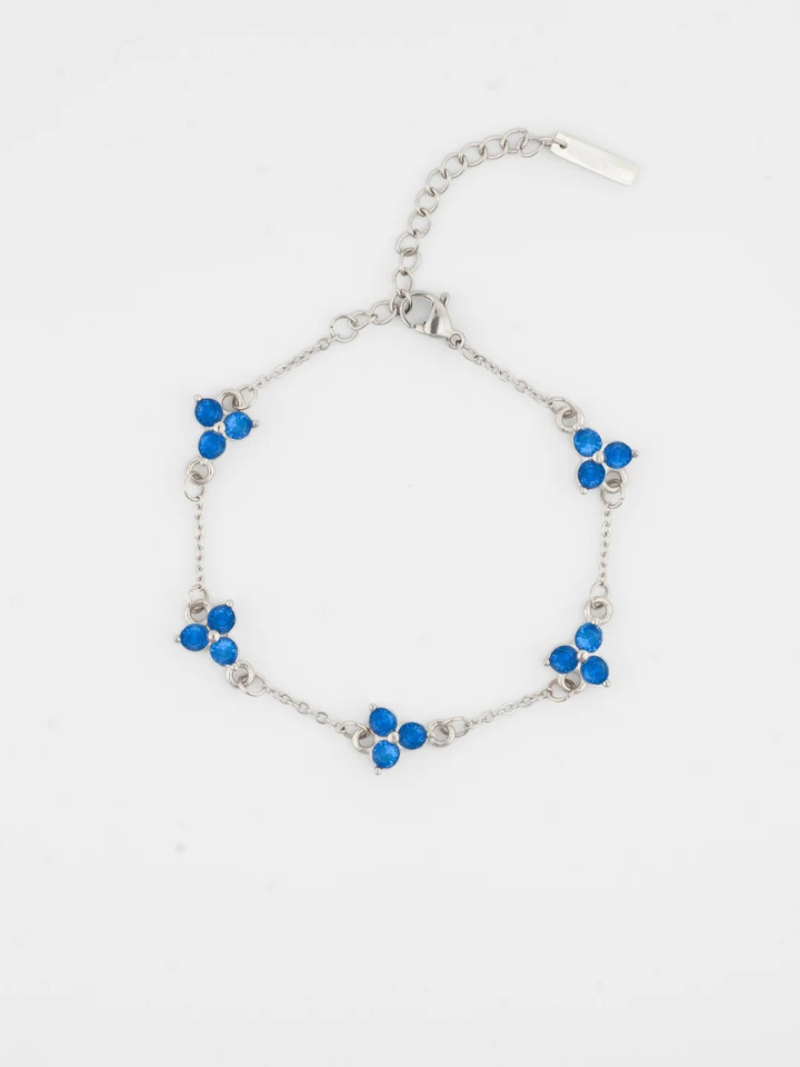 CLOVER BRACELET | 5 COLORS AVAILABLE | SILVER