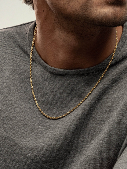 ROPE CHAIN 3MM | SILVER