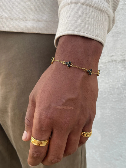 CLOVER BRACELET | 5 COLORS AVAILABLE | SILVER