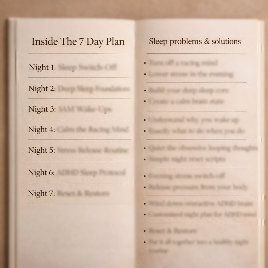 Sleep Reset Blueprint - Reset your sleep in 7 nights
