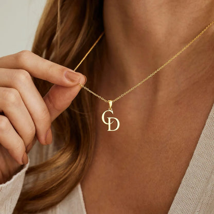 The Luna Initial Necklace