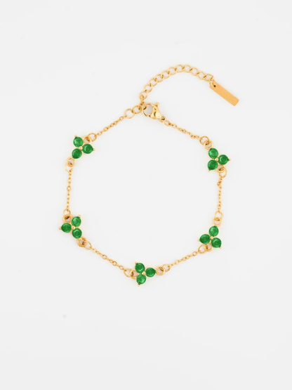 CLOVER BRACELET | 5 COLORS AVAILABLE | SILVER