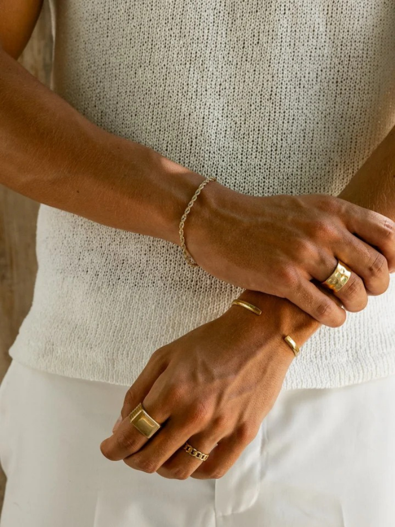 ROPE BRACELET 3MM | GOLD