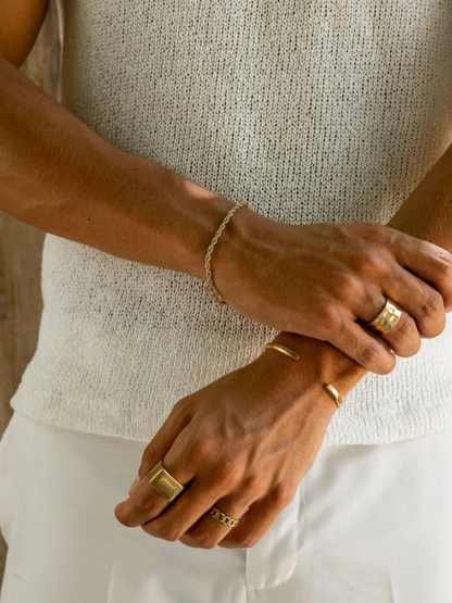 ROPE BRACELET 3MM | GOLD