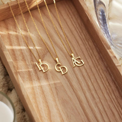 The Luna Initial Necklace