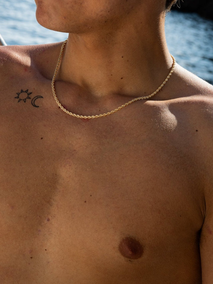 ROPE CHAIN 3MM | SILVER