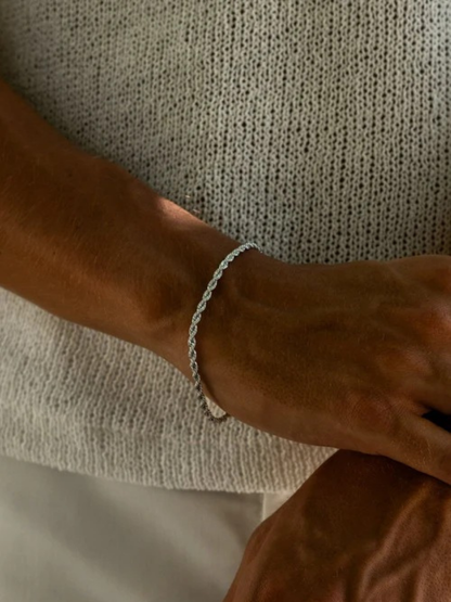 ROPE BRACELET 3MM | GOLD