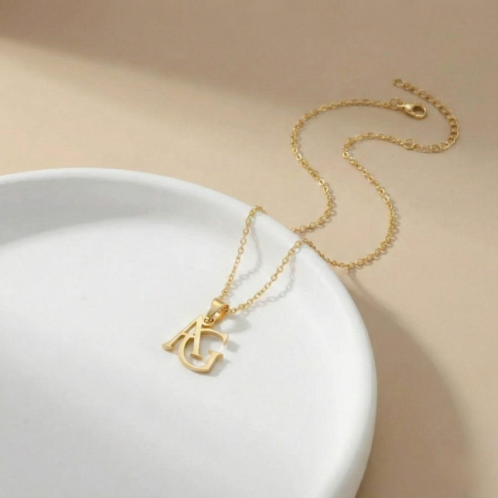 The Luna Initial Necklace