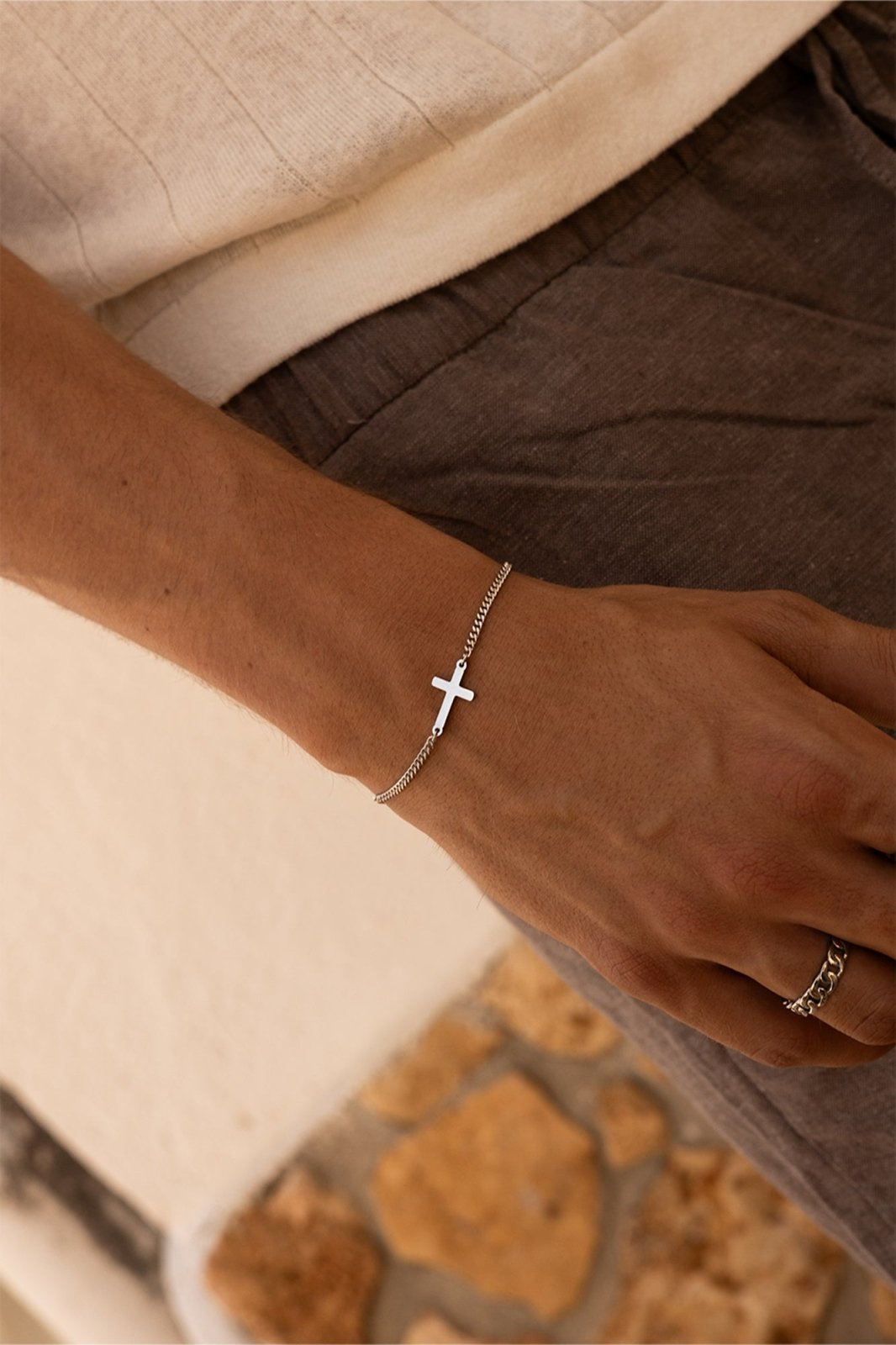 CROSS BRACELET | SILVER | BESTSELLER