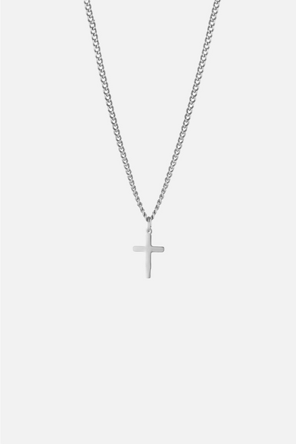 BASIC CROSS NECKLACE | GOLD