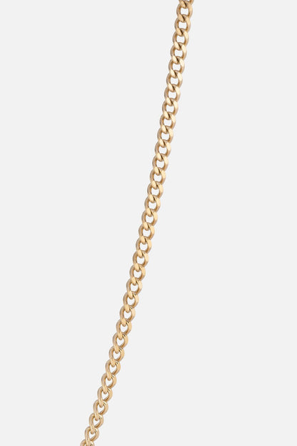 BASIC CROSS NECKLACE | GOLD