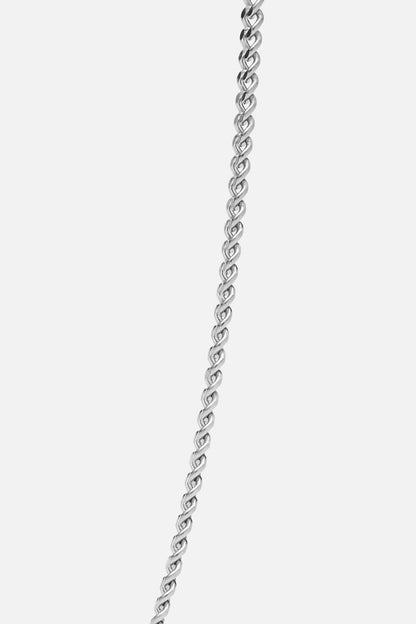 HAMMERED CROSS NECKLACE | SILVER | UNISEX