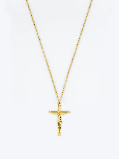 CRUCIFIX CHAIN | SILVER | BESTSELLER